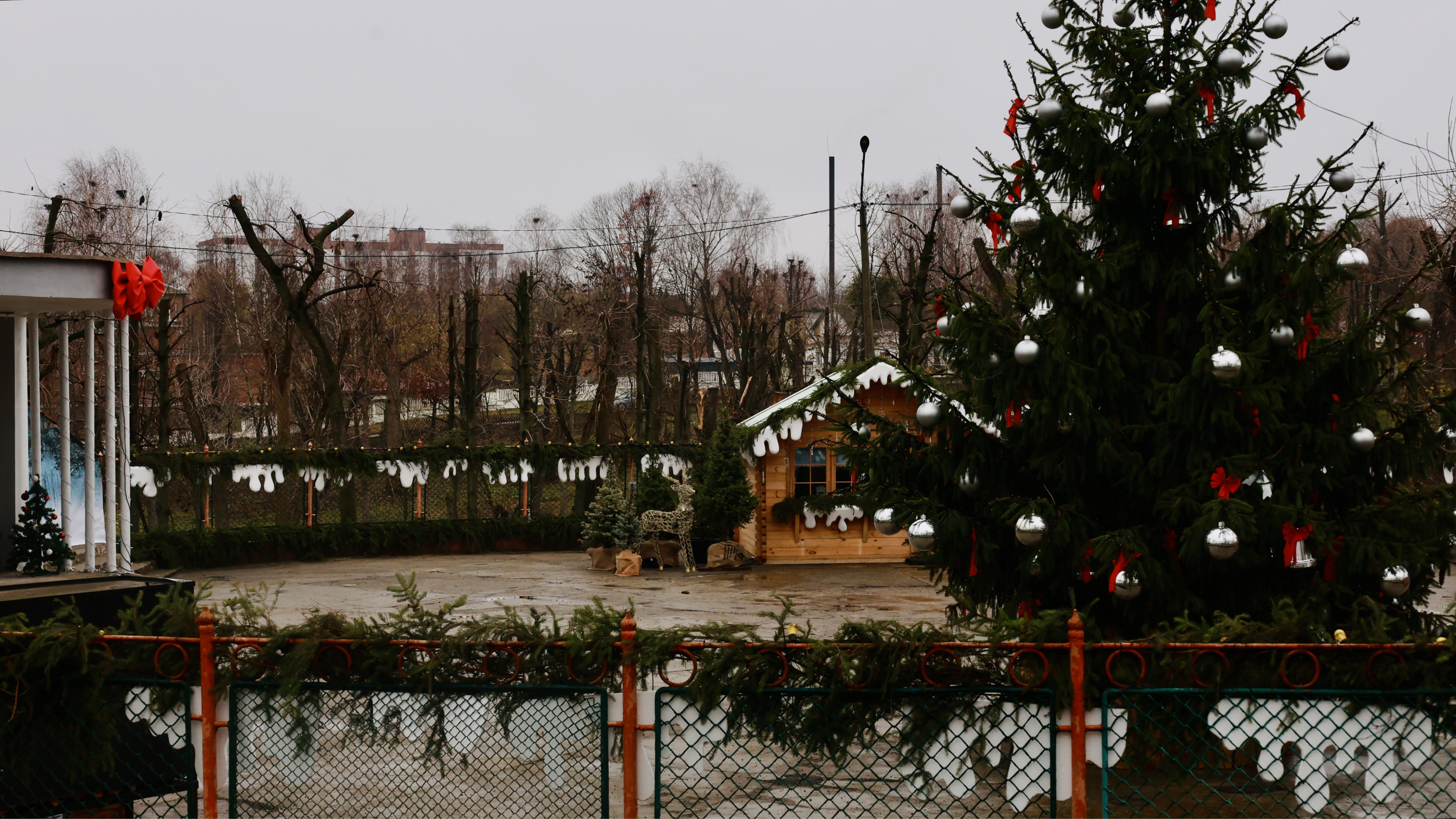 Туман і мжичка у грудні: волинське місто зустрічає зиму в осінньому настрої