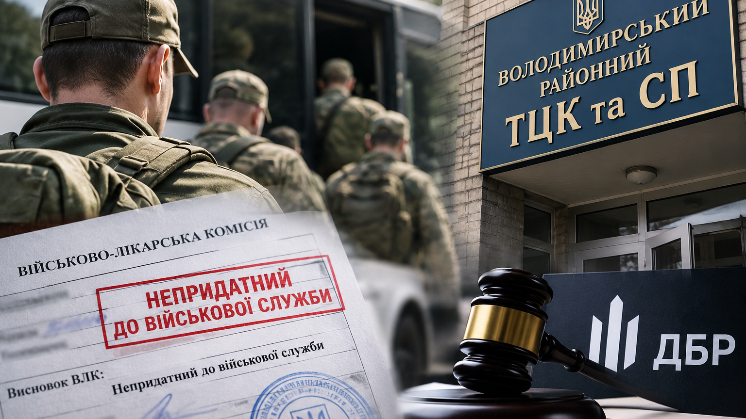 На Волині чоловіка, якого визнали непридатним до служби, за один день знову мобілізували