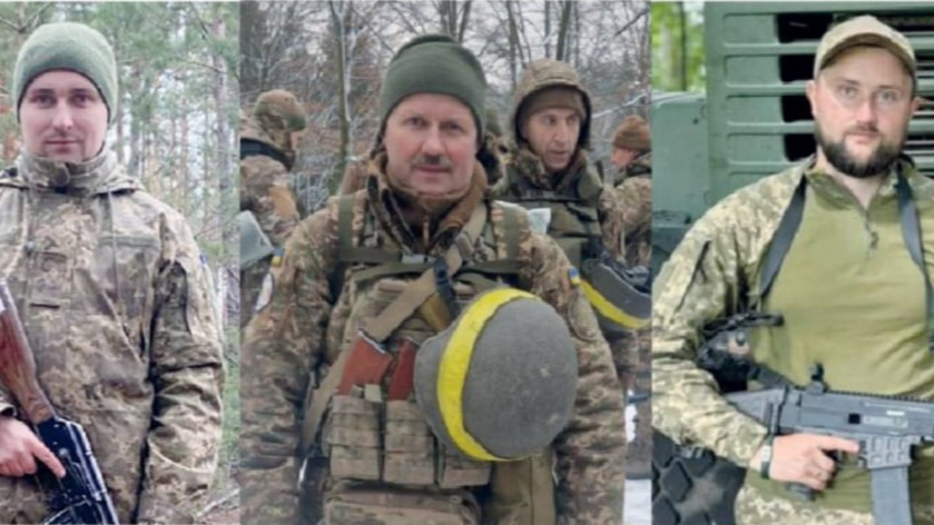 Кожен із них – на своїй ділянці у війську: два сини та батько з Волині боронять Україну
