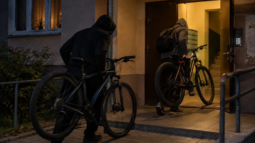 На Волині двоє чоловіків викрали  велосипеди з під'їзду та продали їх