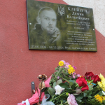 Біль втрати не вщухає: на Волині відкрили меморіальну дошку в пам’ять Героя Демяна Клейзуна