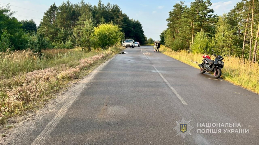 На Волині неповнолітній мотоцикліст п’яним виїхав на зустрічну і скоїв ДТП: як його покарав суд