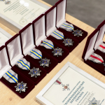 Вісім волинських поліцейських отримали почесні військові нагороди за службу на фронті