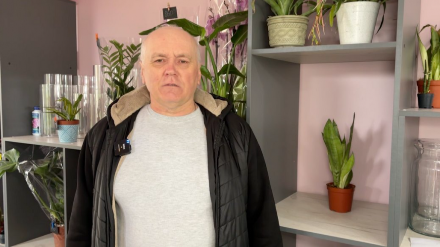 Ветеран з Волині відкрив квіткову студію за грантові кошти