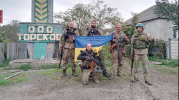 Українські військові звільнили Торське на Донеччині