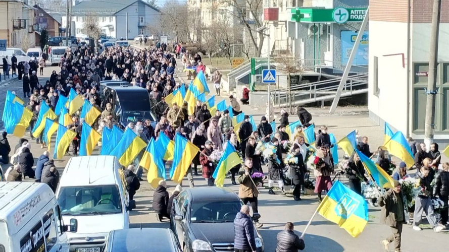 На Волині прощаються з Героєм Андрієм Пронцевичем