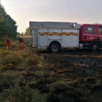 На Волині добровольчий пожежний підрозділ приборкав свою першу пожежу