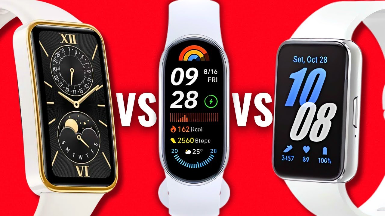 Galaxy Fit 3 vs Mi Band 9 vs Huawei Band 9: вибираємо найкращий фітнес-трекер початку 2025 року