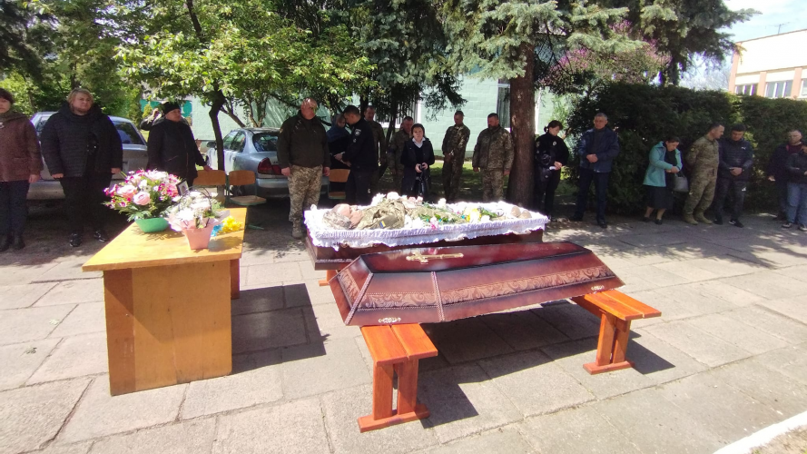 25 років перебував на військовій службі: на Волині прощаються із підполковником, начальником військкомату