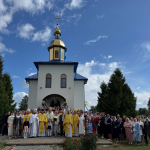 На Волині після пожежі відбудували храм: його освятив митрополит Михаїл