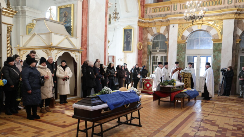 Луцьк попрощався із захисниками Петром Берлінцем і Сергієм Терещенком