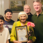 Має двох дітей, семеро внуків, шестеро правнуків: волинянка відзначила 90-річчя