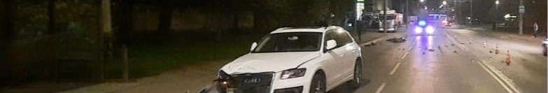 У Луцьку Audi врізалась у мотоцикл: серед постраждалих - неповнолітній