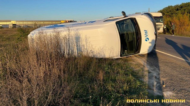 Постраждала жінка: у Луцькому районі сталася ДТП за участю трьох автівок