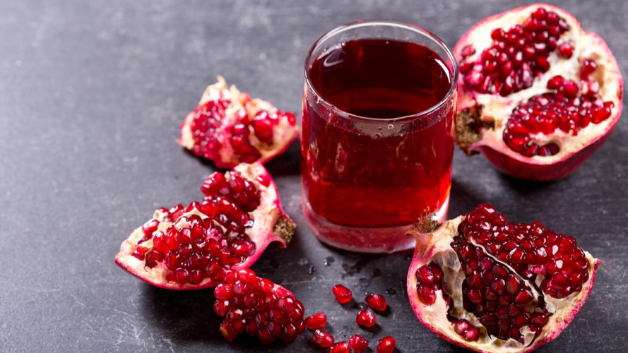 зниження рівня ЛПНЩ і тригліцеридів, гранатовий сік