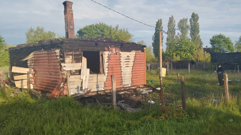 На Волині чоловік підпалив будинок односельчанина, хата згоріла повністю
