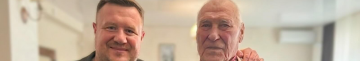 90 років життєвої мудрості: у місті на Волині вшанували відомого шахтаря, патріота й активіста