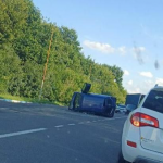 У Луцькому районі одна автівка перекинулась, інша - злетіла у кювет: травмувалися люди