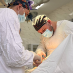 Волинські медики врятували 72-річну пацієнтку з величезною защемленою грижею та некрозом кишківника