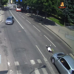 На пішохідному переході в Луцьку автомобіль збив жінку: що відомо. Відео