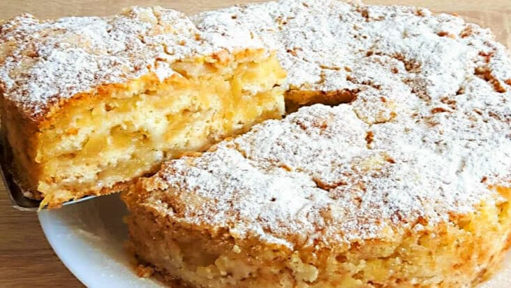 Пиріг «Три склянки»: не потрібні міксер і ваги