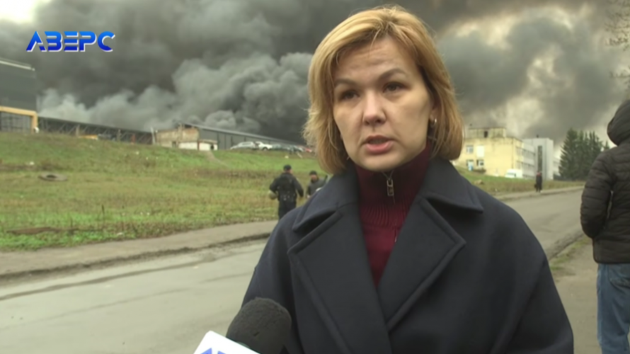 Площа пожежі у Луцьку внаслідок прильоту – понад 5 тисяч квадратних метрів