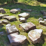 У Луцьку знайшли надгробки з єврейських кладовищ