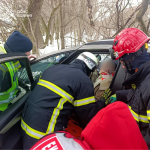В якому стані госпіталізували водійку авто, яке влетіло в дерево у Луцькому районі