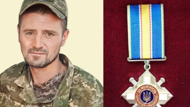 Отримав поранення, несумісні з життям: Героя з Волині нагородили орденом «За мужність»