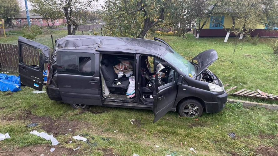 ДТП на Волині: авто злетіло в кювет, травмувалися п’ятеро жінок