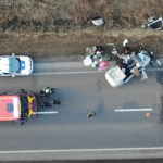 Травмувалися двоє чоловіків: деталі автотрощі на Волині за участю вантажівки і легковика