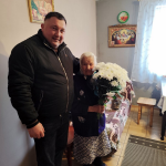 95 років мудрості: на Волині привітали довгожительку