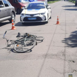 У Луцьку мотоцикліст збив велосипедиста, той у реанімації. Фото