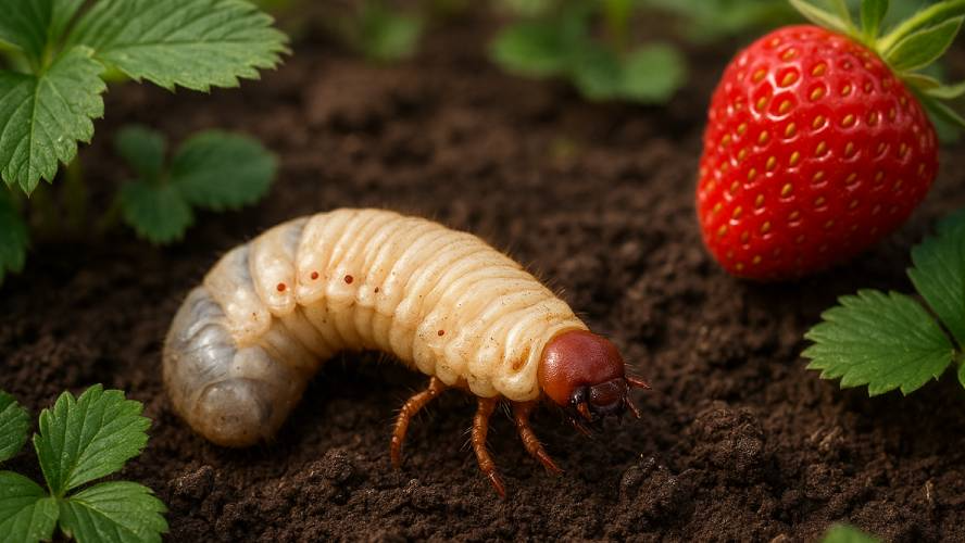 Як весною захистити розсаду та городину від личинок хруща