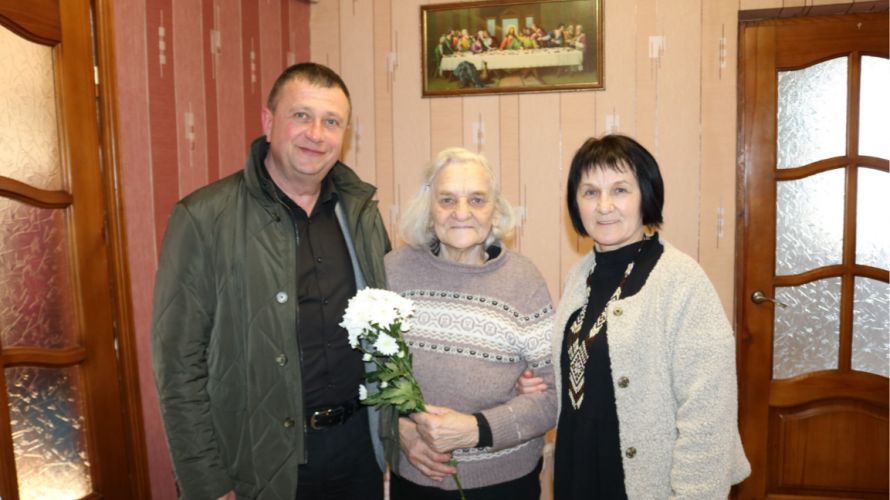 Волинянка відзначила 90-річний ювілей