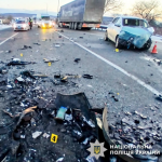 У смертельній аварії на Рівненщині загинули жінка та її 12-річна донька
