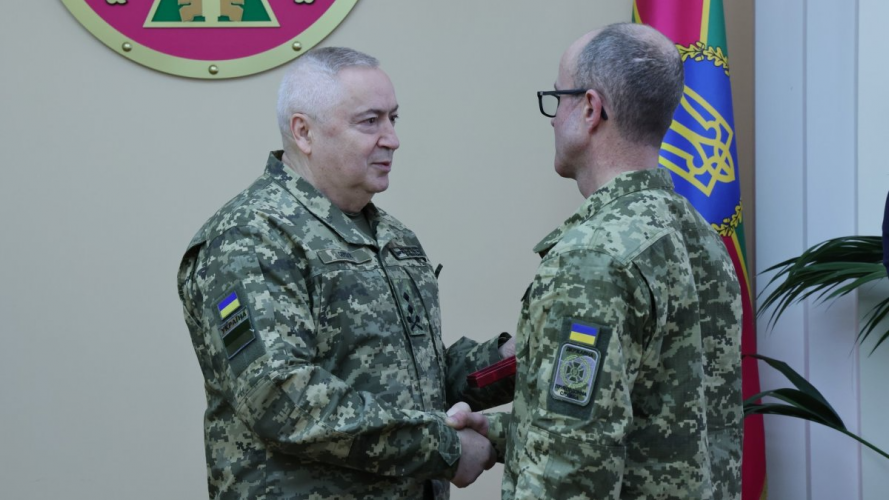 Прикордонник Волинського загону отримав державну нагороду