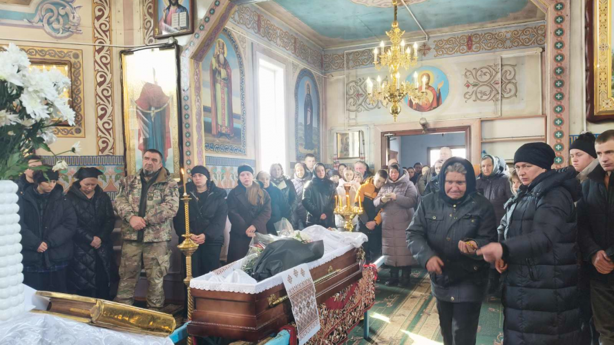 На Волині провели у вічність полеглого Захисника України Олексія Назарчука