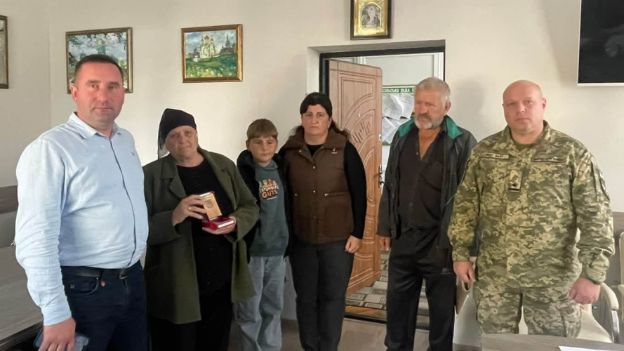 На Волині родині Захисника вручили посмертний орден «За мужність»