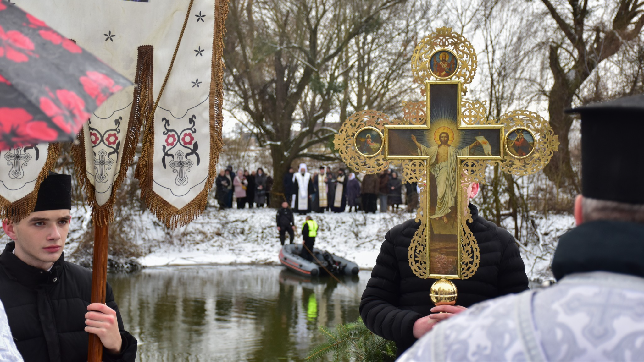 Водохреще 2025: Як освячували воду у річці Стир