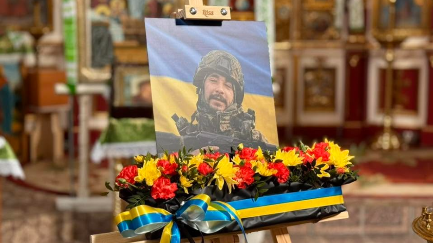 На Волині провели в останню путь Героя Андрія Грущука, який загинув понад 2 роки тому