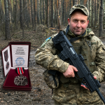 Воїна Олександра Данилюка з Волині відзначили нагородою за мужність і віддану службу