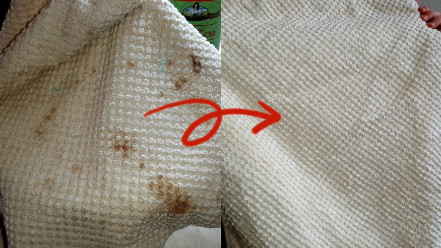 Простий спосіб позбутися плям і запаху на кухонних рушниках без прання