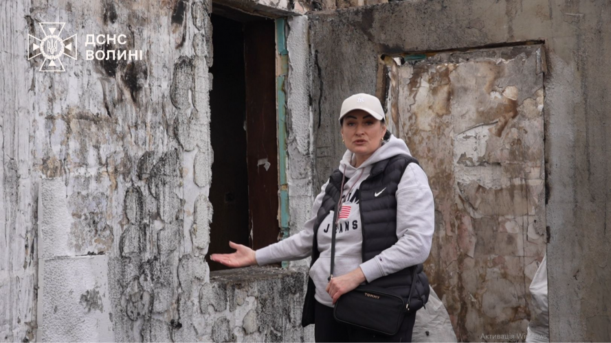 Волинянка врятувала людей із палаючого будинку: рятувальники розповіли причину загоряння