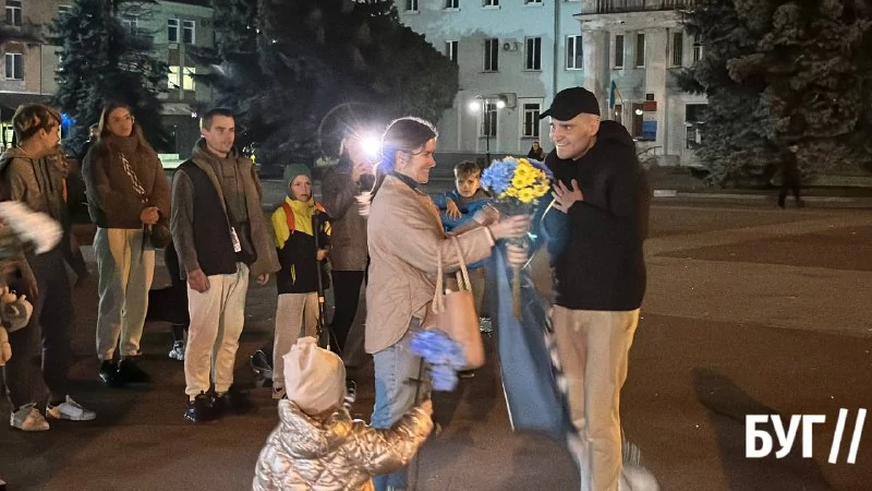 На Волині зустріли Сергія Смирнова, якого чекали з полону понад 2 роки