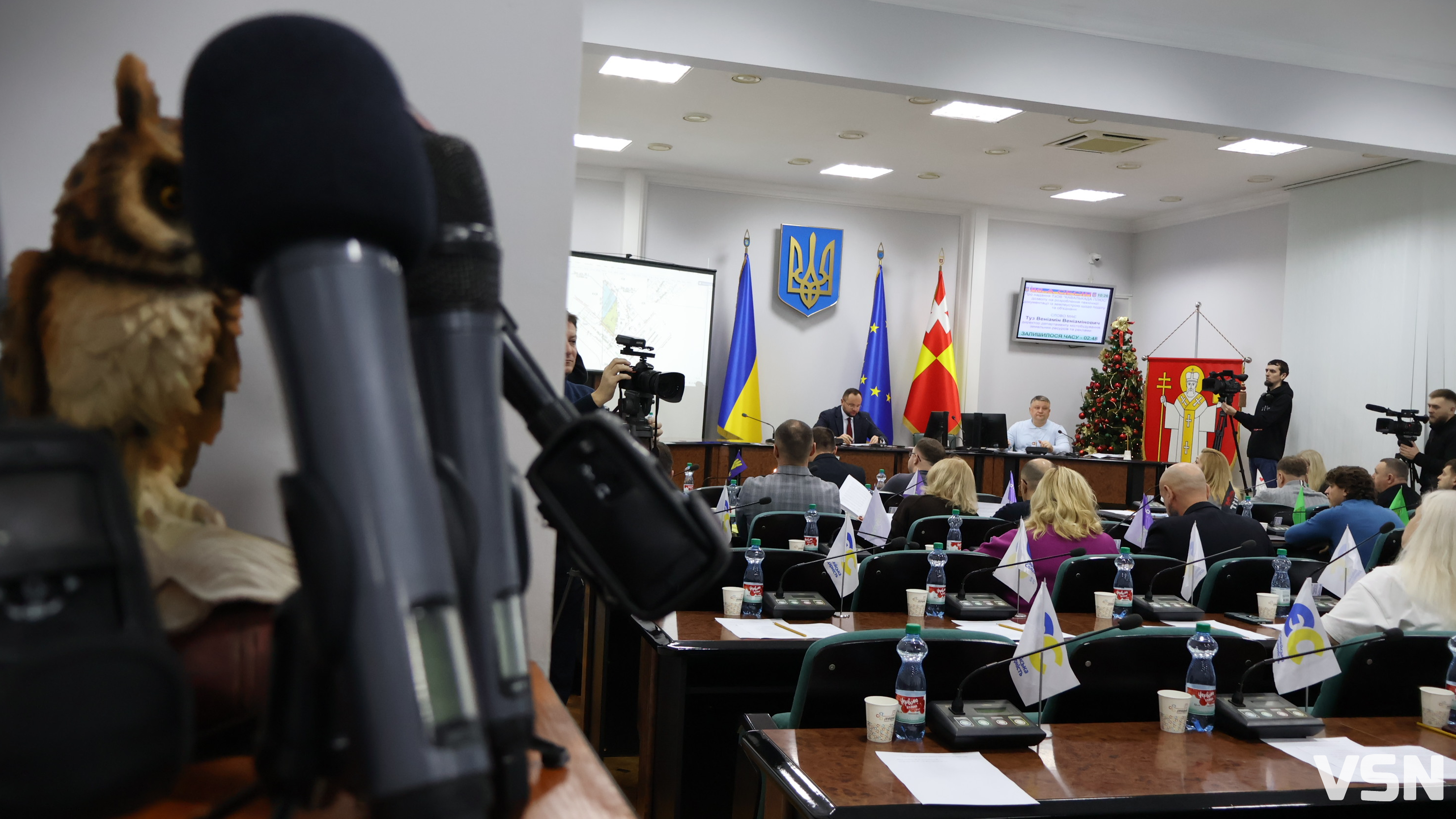 Остання сесія 2025 року у Луцьку: ключові тези та рішення. Фоторепортаж