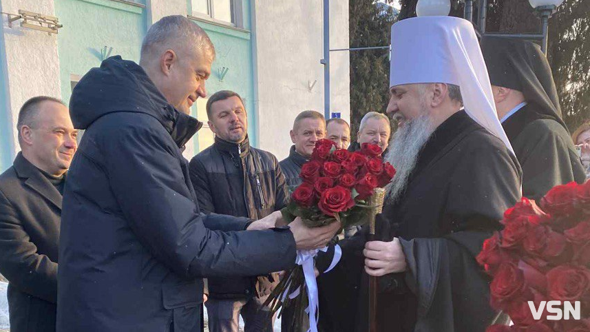Глава ПЦУ Епіфаній уперше очолив літургію в Успенському соборі на Волині