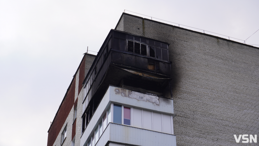 «Коли почули ППО, майже одразу щось вдарило в балкон»: мешканці луцької багатоповерхівки про ранкову атаку БпЛА