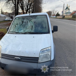 Розшукують водія, який збив двох підлітків на переході у Луцьку