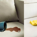 Плями на дивані зникли за кілька хвилин: рецепт простого засобу